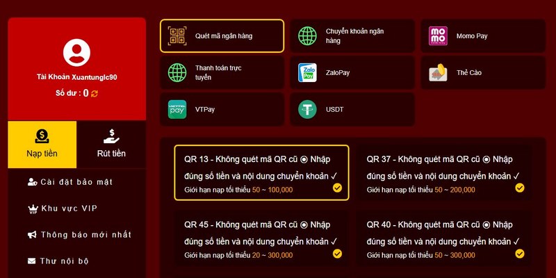 Chọn cách nạp tiền Hello88 phù hợp để giao dịch nhanh chóng